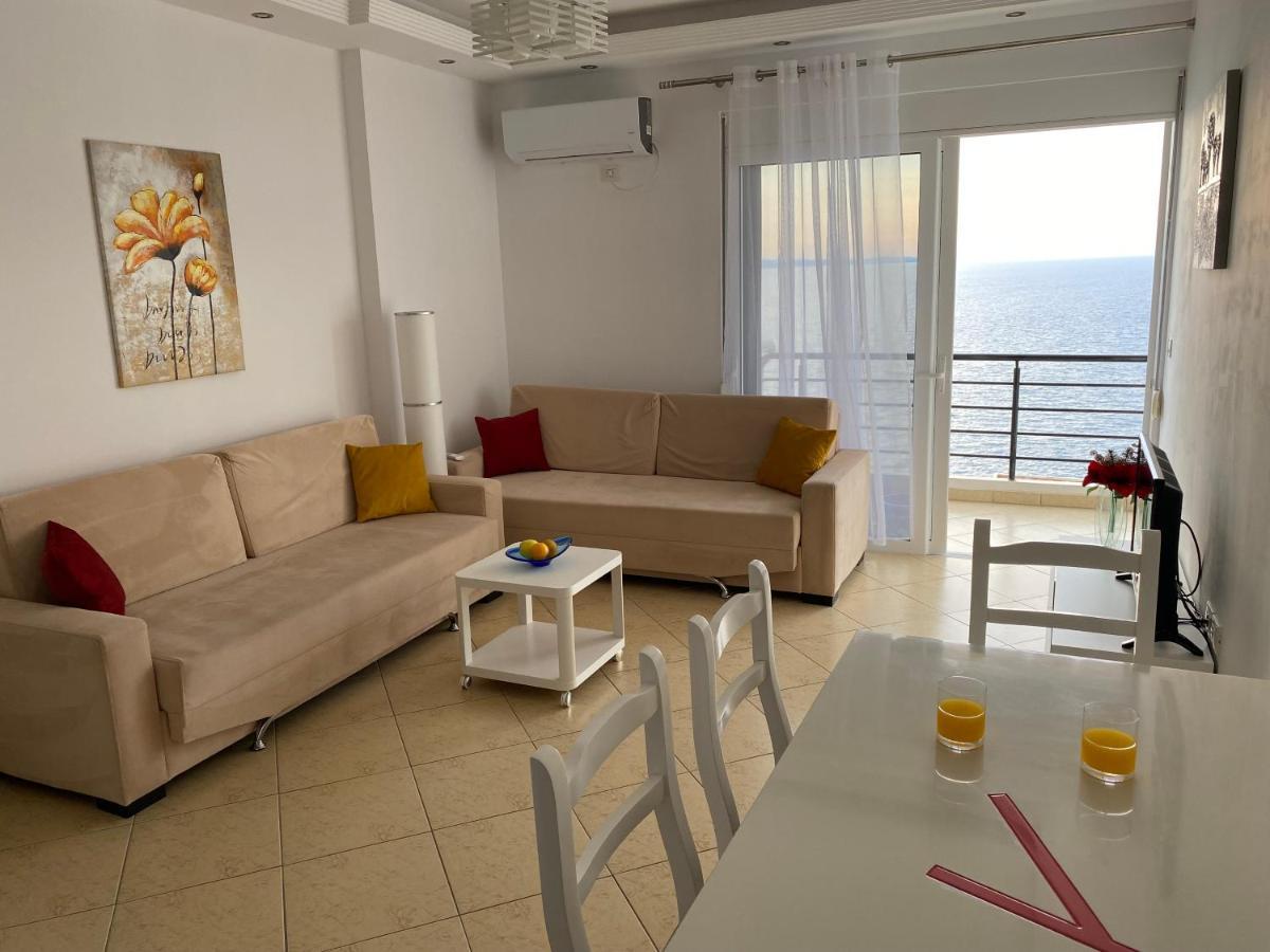 Apartment With Huge Sea View Balcony Saranda Zewnętrze zdjęcie