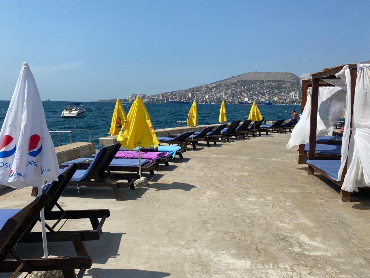 Apartment With Huge Sea View Balcony Saranda Zewnętrze zdjęcie
